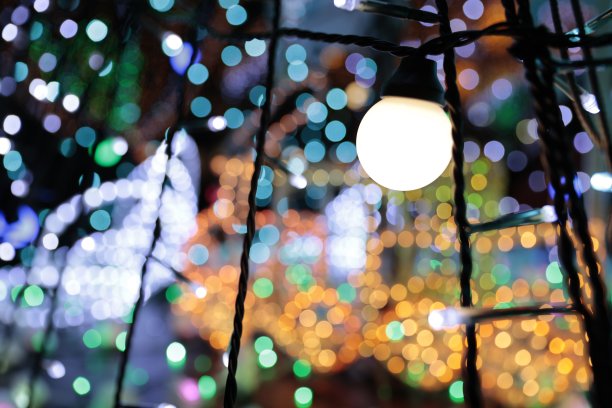 照亮了城镇和城市的角落图片下载