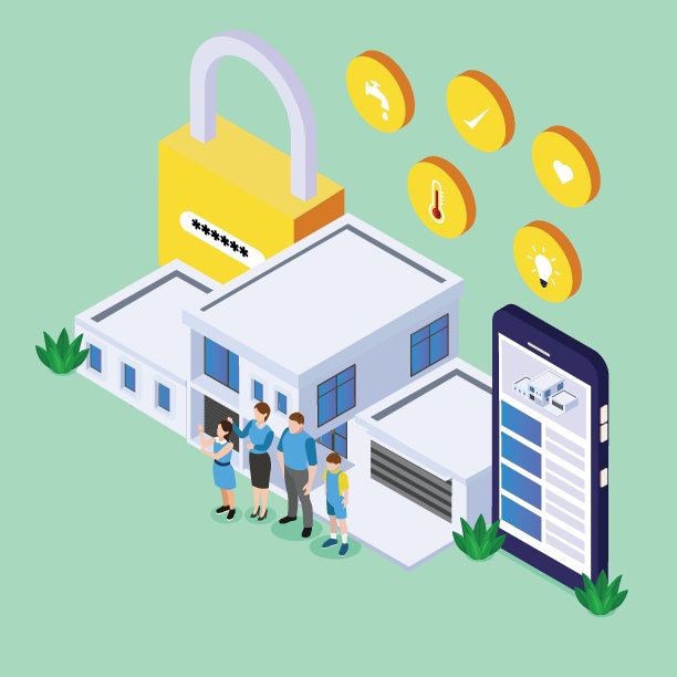 智能家庭三维家居技术解决方案图片下载