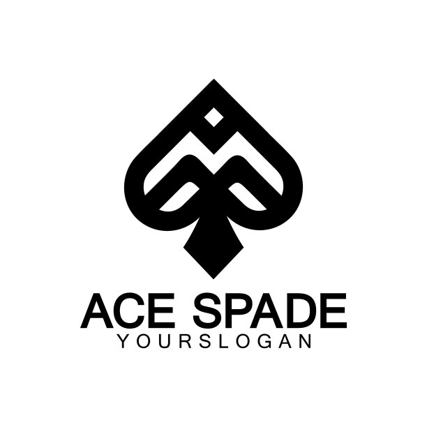 黑桃Ace图标标志设计平相关图标图片下载