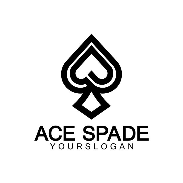 黑桃Ace图标标志设计平相关图标图片下载