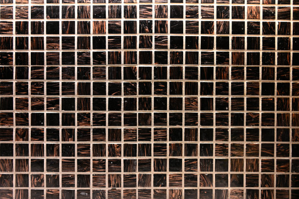 棕色方形瓷砖的纹理图片下载