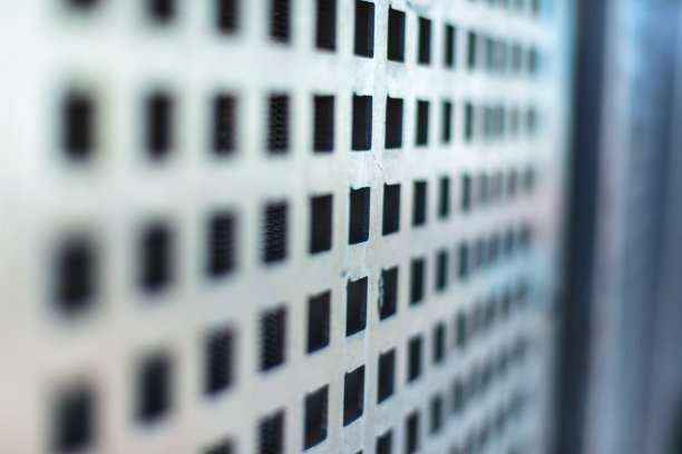 方形金属网格建筑工业背景和纹理照片系列图片下载