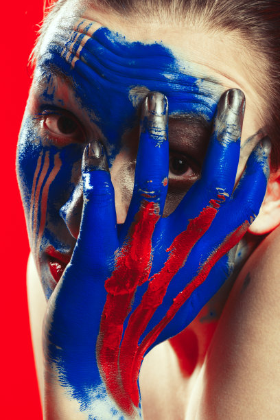 人体艺术化妆图片下载