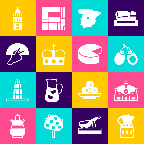 设置桑格利亚汽缸皇冠的西班牙响板图片下载