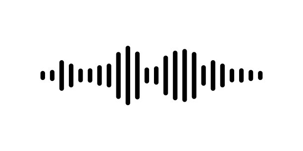 黑色的均衡器声波隔离在白色背景。向量剪纸艺术插图图片下载