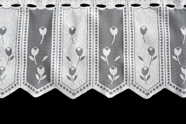 花边窗帘图片下载