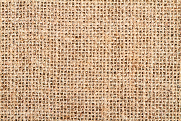 浅棕色天然粗麻布质地或背景图片下载
