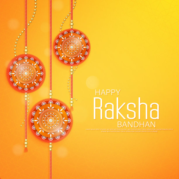 欢乐罗刹班丹仪式海报模板设计，带有装饰性罗刹。图片下载