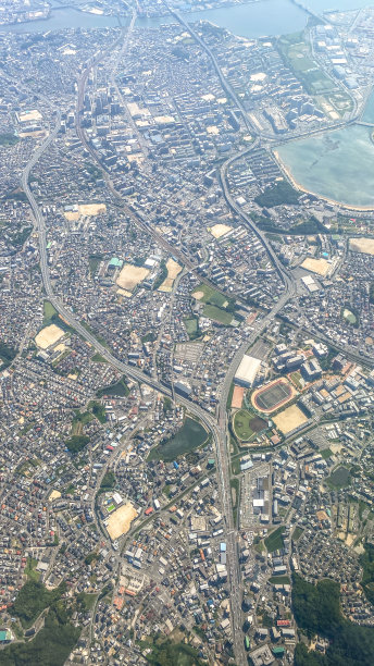 从大都会上空俯瞰图片下载