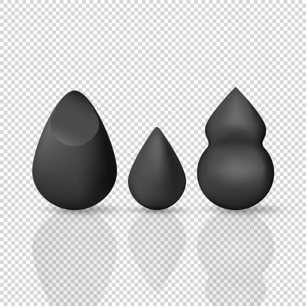 3d渲染矢量美容混合隔离在透明背景。图片下载