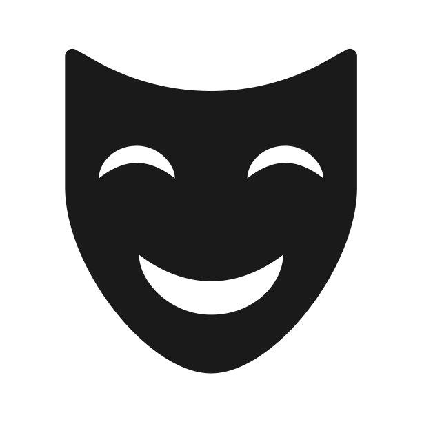 戏剧面具图标情感演员喜剧和图片下载
