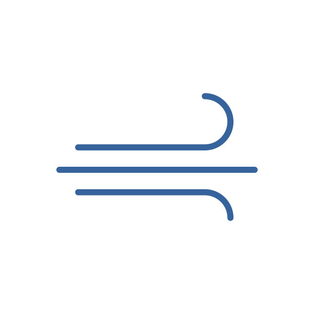 吹风或风孤立图标气象学图片下载