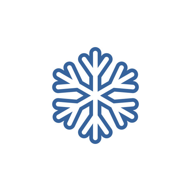 雪花气象图标图片下载