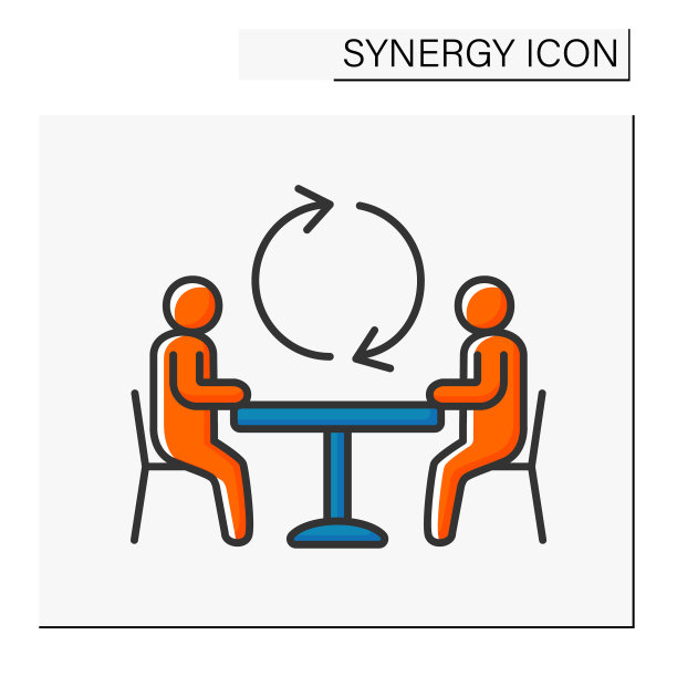 沟通彩色图标图片下载