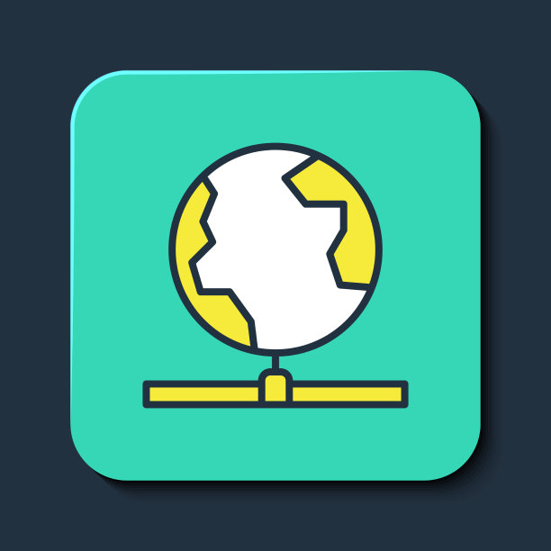 填充概述全球科技或社交网络图片下载