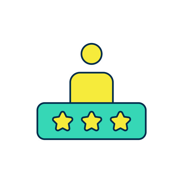 填充轮廓出租车服务评级图标孤立图片下载