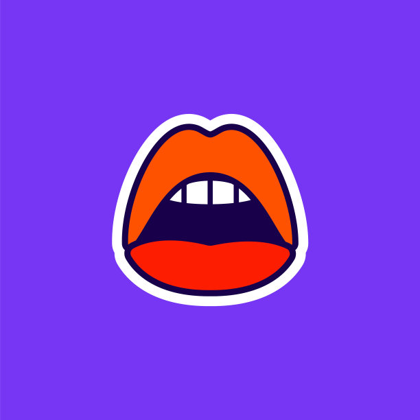 性感的嘴唇撅嘴图片下载