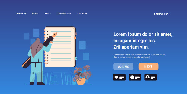 商人在笔记本上写字商人图片下载