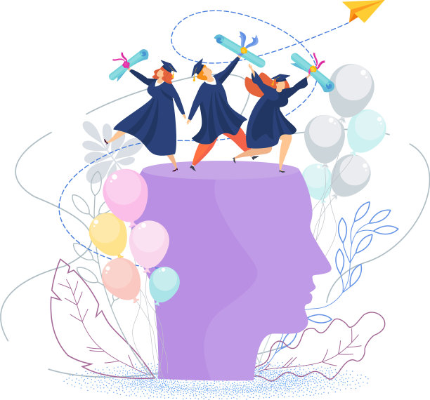 快乐的青年团体毕业了又跳又跳图片下载