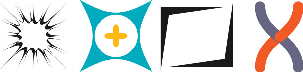 抽象几何符号图标图形图片下载