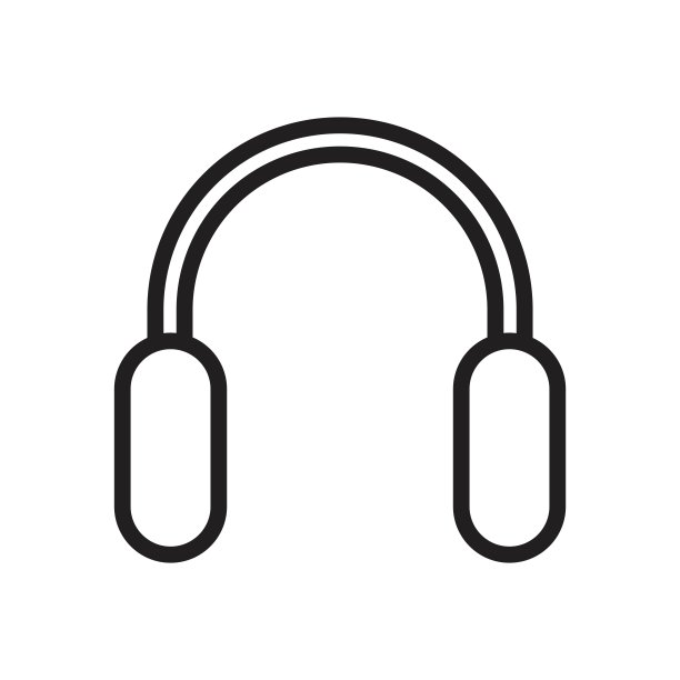 流行的耳机图标图片下载