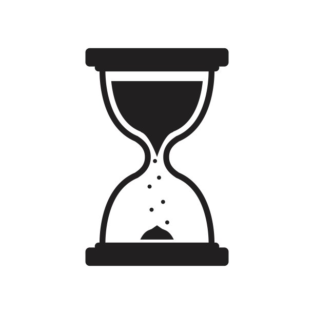 时尚的沙漏图标图片下载