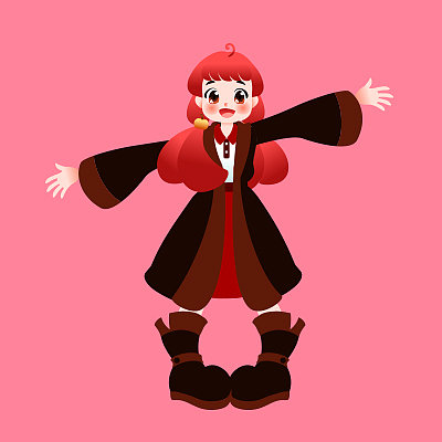 万圣节可爱女生头像图片下载