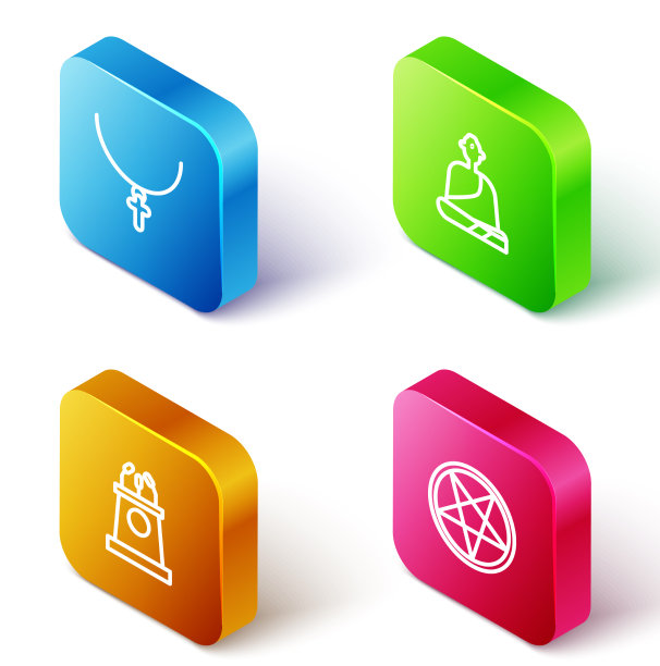 设置等距线基督教交叉链图片下载