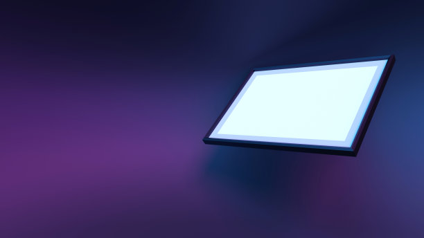 回到学校概念与空水平画框蒸发波蓝色和紫色背景图片下载