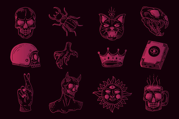 集收集神秘天体简单图片下载