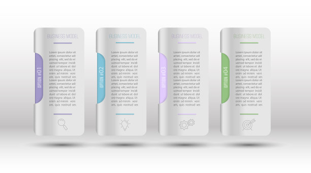 商业信息图实现的4个阶段图片下载