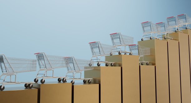 全球经济通货膨胀商品和服务价格上涨图片下载