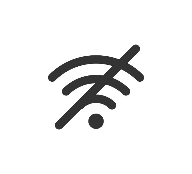WiFi图标显示离线，无网络连接图片下载