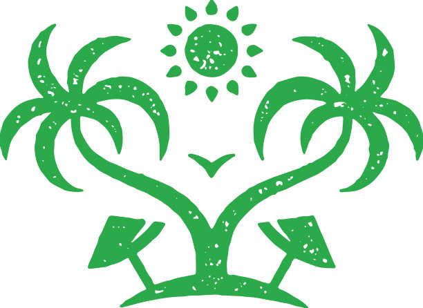 浪漫的弧形热带岛屿景观图片下载