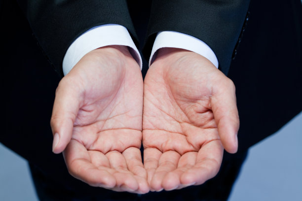 手的形状图片下载