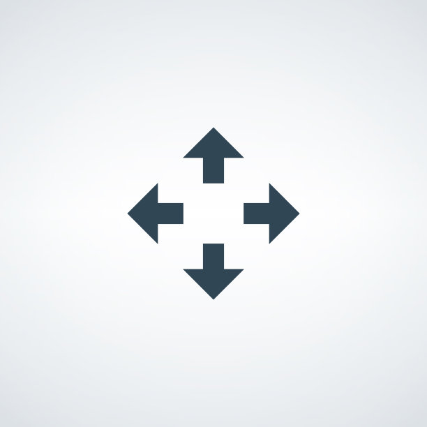 向外扩散箭头图标分布箭头图片下载