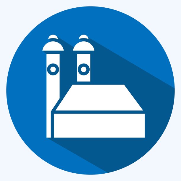 图标慕尼黑。适合教育符号。长长的阴影风格。简单的设计可编辑。设计模板向量。简单的说明图片下载