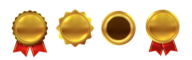 金徽章图片下载