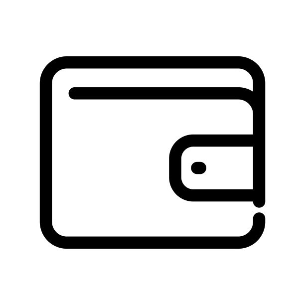 插图矢量图形的钱包图标图片下载