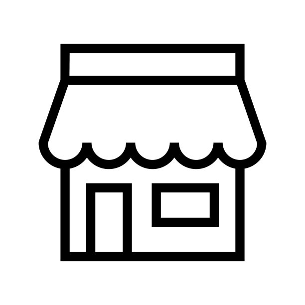 店铺市场图标图片下载