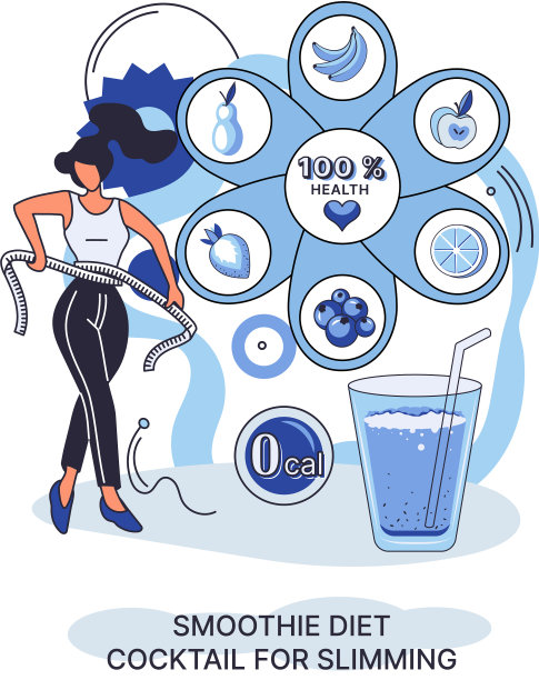 奶昔是减肥的健康饮食鸡尾酒图片下载