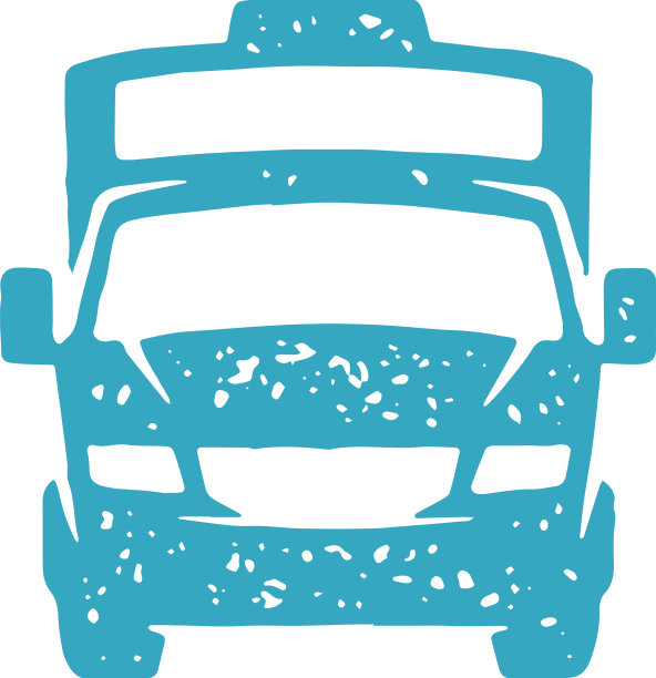 自驾游的手绘露营车图片下载