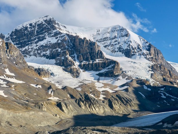 加拿大落基山脉贾斯珀国家公园壮丽山景图片下载