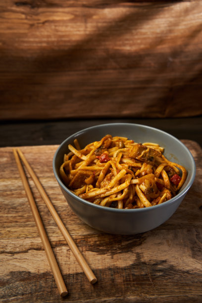 炸面条，印尼意大利面图片下载