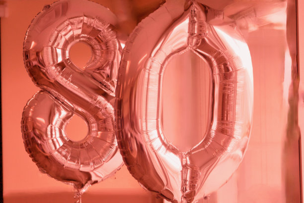 心形气球特写图片下载