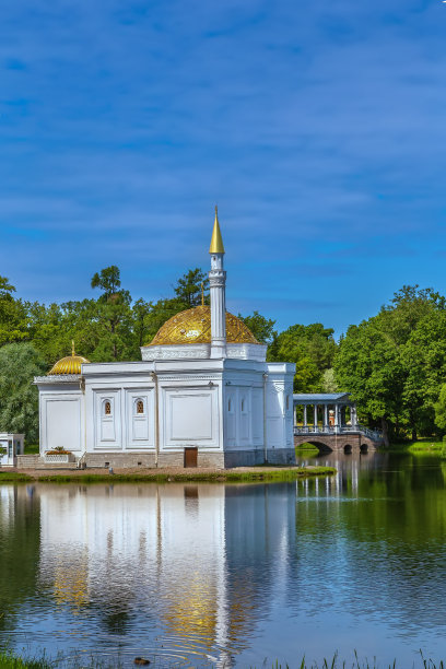 土耳其浴，Tsarskoye Selo，俄罗斯图片下载