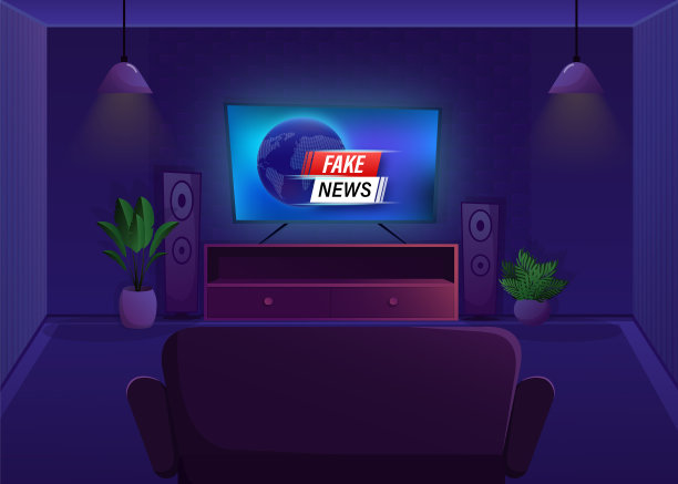 摘要模板用假新闻轻播电视图片下载