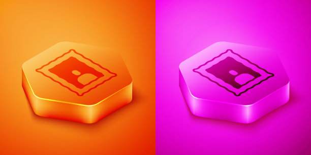 等距相框上的表图标孤立上图片下载