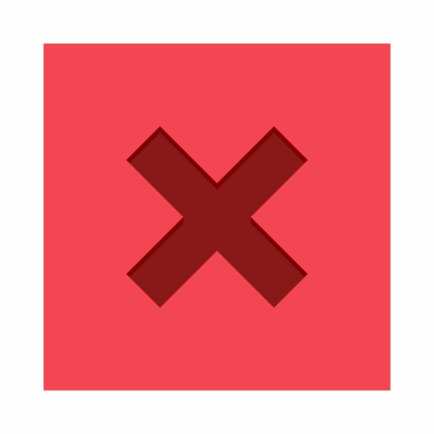 错误的分数，交叉的分数，拒绝，不同意，不，错误，不确定，错误的选择，任务完成，投票。-矢量标记符号为红色。孤立的图标。图片下载