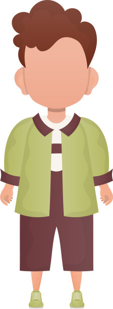 学龄前的黑发小男孩，穿着衬衫图片下载